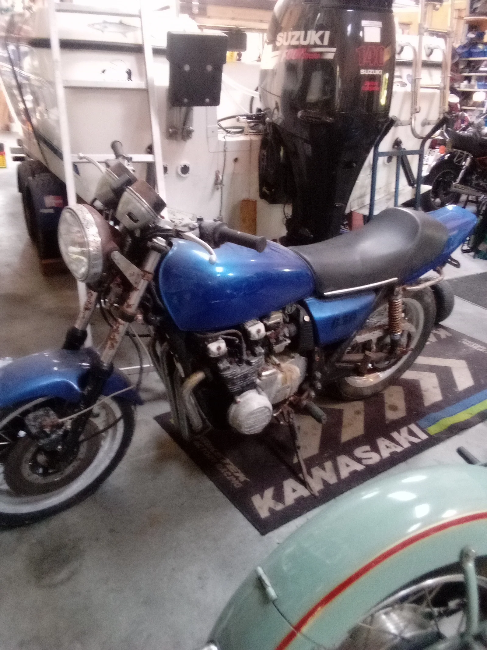 Kawasaki Z650 Naked bike 1978 til salg på MChandel