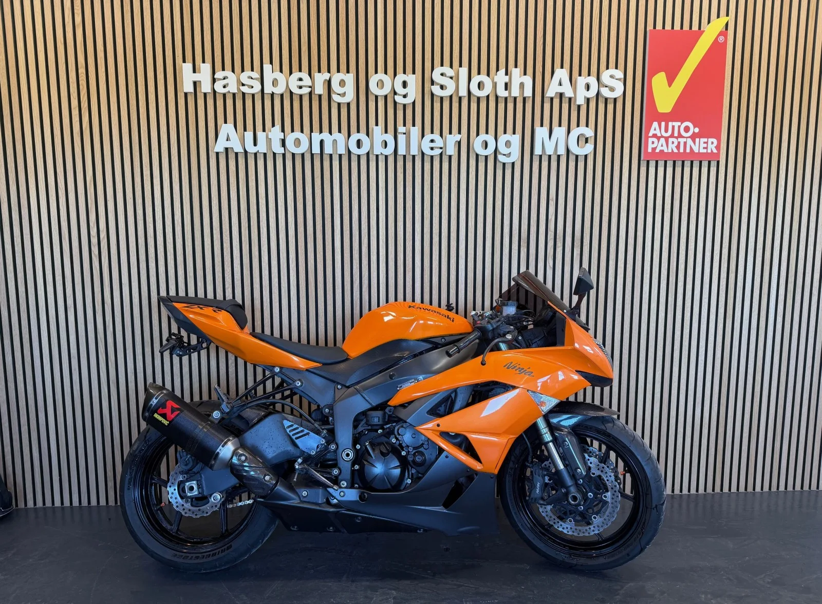 Kawasaki Ninja ZX-6R Sportbike 2009 til salg på MChandel